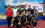 تیم شرکت گاز استان مقام دوم فوتسال جام رمضان کارکنان دولت در استان ایلام را کسب کرد