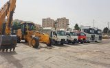 افزایش توان ناوگان راهداری ایلام با ورود ۱۰ دستگاه ماشین‌آلات جدید