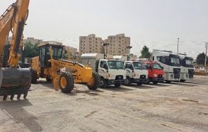 افزایش توان ناوگان راهداری ایلام با ورود ۱۰ دستگاه ماشین‌آلات جدید