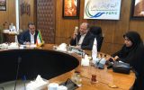 دیدار استاندار ایلام با مدیر عامل و نایب رئیس هیات مدیره شرکت صنایع پتروشیمی خلیج فارس