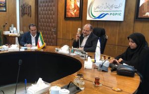 دیدار استاندار ایلام با مدیر عامل و نایب رئیس هیات مدیره شرکت صنایع پتروشیمی خلیج فارس