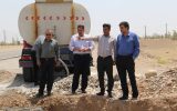 بازدید معاون وزیر راه و رئیس سازمان راهداری و حمل و نقل از محورهای مواصلاتی جنوب استان ایلام