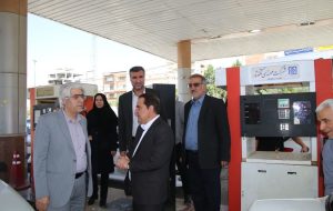بازدید استاندار ایلام از جایگاه های عرضه سوخت