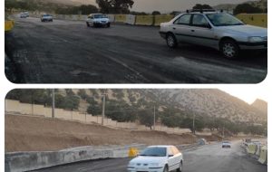 فاز نخست پروژه زیرگذر ایلام – چوار زیر بار ترافیک رفت فاز نخست پروژه زیرگذر ایلام – چوار زیر بار ترافیک رفت