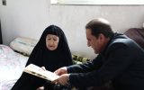 در آستانه هفته دولت؛ استاندار ایلام با خانواده شهدا دیدار کرد   