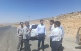 در بازدید مدیرکل راه وشهرسازی استان ایلام از مراحل احداث کنارگذر شهر ایوان عنوان شد:  احداث کنارگذر شهر ایوان شتاب می گیرد