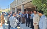 دیدارفرماندار ایلام بامردم بخش سیوان و بازدیدازپروژه ها