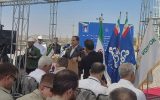 بهره‌برداری از نخستین واحد سیار نمک‌زدایی صنعت نفت ایران در دهلران با حضور استاندار ایلام و معاون وزیر نفت
