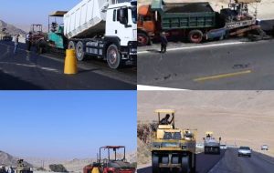 اجرای ۱۰۴ کیلومتر عملیات روکش آسفالت در جادههای ایلام اجرای ۱۰۴ کیلومتر عملیات روکش آسفالت در جادههای ایلام