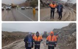 نظارت میدانی مدیران کل بحران و راهداری استان ایلام بر بازگشایی محور ایلام-مهران