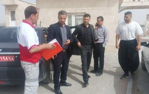 بازدید میدانی مدیرکل استاندارد ایلام از روند صادرات و واردات مرز مهران و دیدار با مدیرکل گمرکات