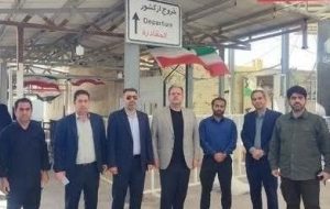 در بازدید مدیرکل دفتر بازرسی، مدیریت عملکرد و حقوق شهروندی وزارت راه و شهرسازی از پایانه مرزی مهران عنوان شد: تاکید بر ضرورت تکمیل زیر ساختها در جهت تسهیل در تردد زوار اربعین حسینی در بازدید مدیرکل دفتر بازرسی، مدیریت عملکرد و حقوق شهروندی وزارت راه و شهرسازی از پایانه مرزی مهران عنوان شد: تاکید بر ضرورت تکمیل زیر ساختها در جهت تسهیل در تردد زوار اربعین حسینی