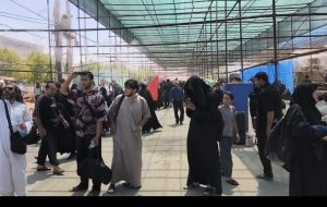 آغاز به کار قرارگاه اربعین شرکت آب و فاضلاب استان ایلام در پایانه مرزی شهید سلیمانی مهران آغاز به کار قرارگاه اربعین شرکت آب و فاضلاب استان ایلام در پایانه مرزی شهید سلیمانی مهران