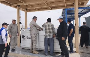 بازدید میدانی مدیرعامل آبفای ایلام از تأسیسات آبرسانی مرز مهران در اوج موج بازگشت زائران
