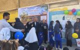 زنگ آب در مدرسه ابتدایی دخترانه خیبر ایلام به صدا درآمد؛ دانش‌آموزان، سفیران کوچک آب