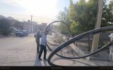 اصلاح ۵۰۰ متر از شبکه توزیع آب روستای “گلزار هر کبود” چوار با هدف حمایت از تولید و اشتغال